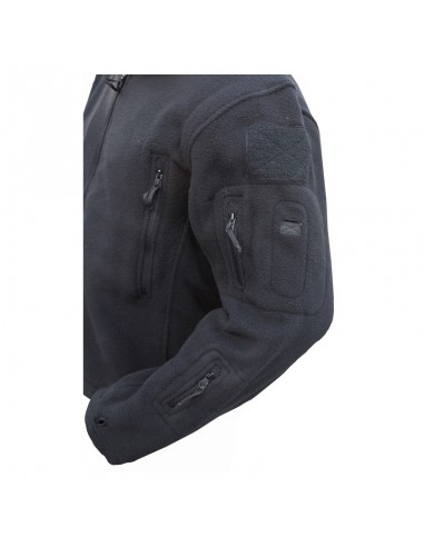 veste polaire RECON tactical hoodie Noir