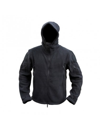 veste polaire RECON tactical hoodie Noir