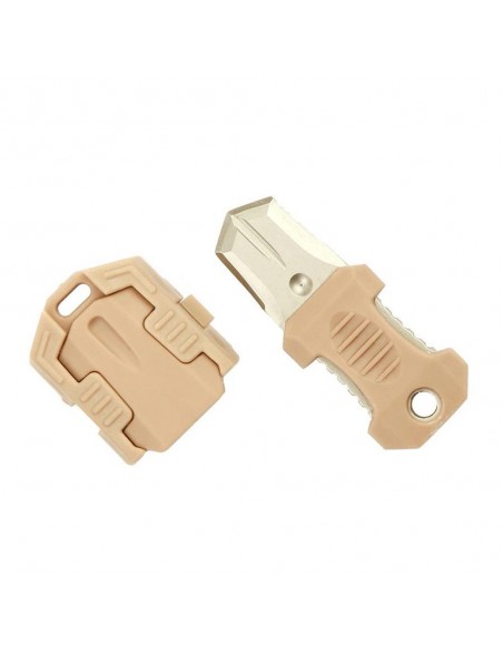 couteau compact tactique MOLLE TAN KOMBAT Kombat