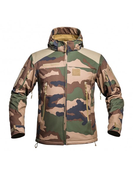 Veste V2 SOFTSHELL fighter CAMO FR CE A10