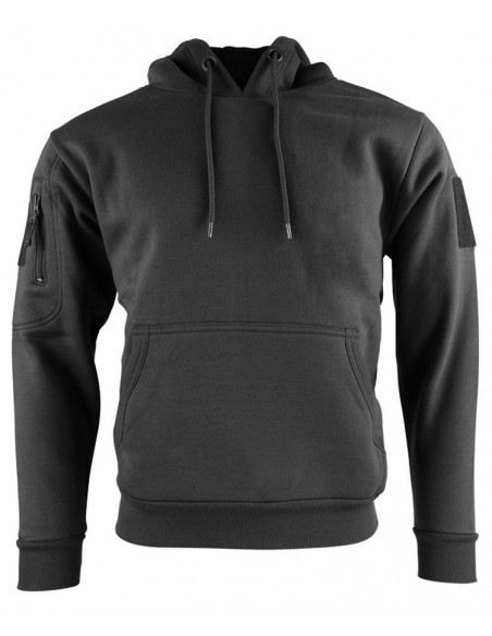 sweat à capuche tactical hoodie NOIR kombat tactical
