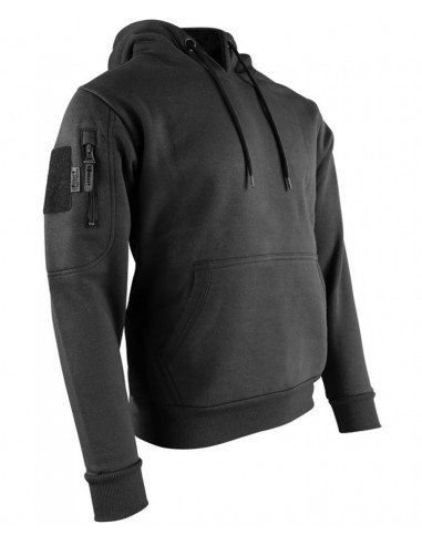 sweat à capuche tactical hoodie NOIR kombat tactical