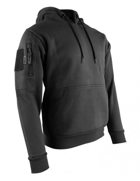 sweat à capuche tactical hoodie NOIR kombat tactical