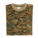 T shirt digital woodland