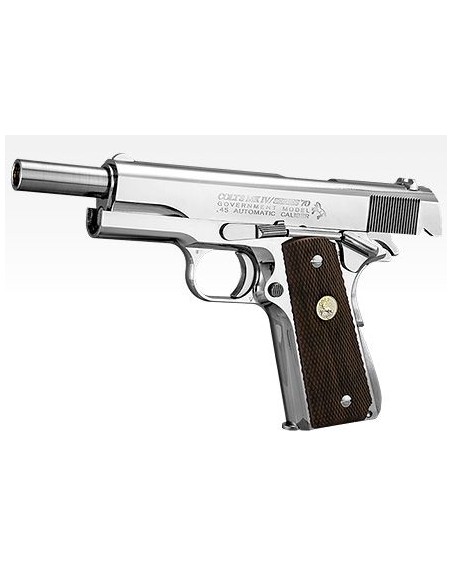 1911 MARK IV GOVERNMENT 70 GBB NICKEL TOKYO MARUI TOKYO MARUI
