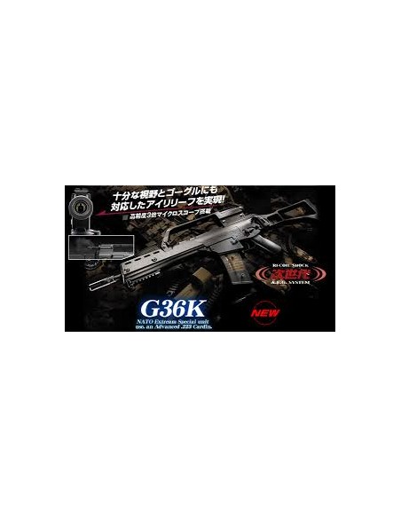 Tokyo marui EBB G36K recoil shock Next gen