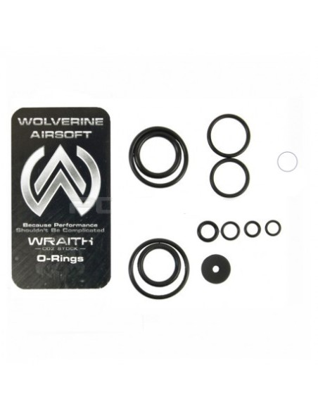 lot de joints wolverine pour tube crosse WRAITH CO2