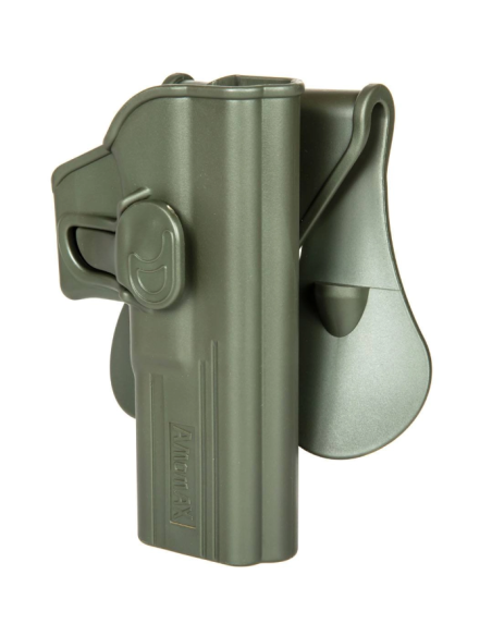 holster OD rigide retention famille glock g19 g17 amomax