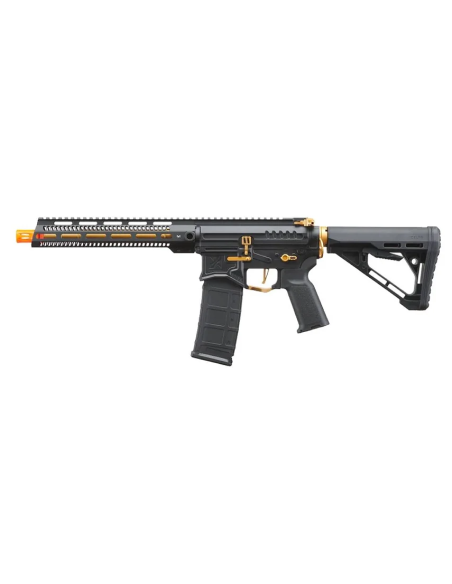 M4 AEG ZION ARMS R15 NOIR ET OR mod1 avec mosfet NEBULA