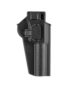 Holster noir nimrod pour AAP avec fixation molle et ceinture 2