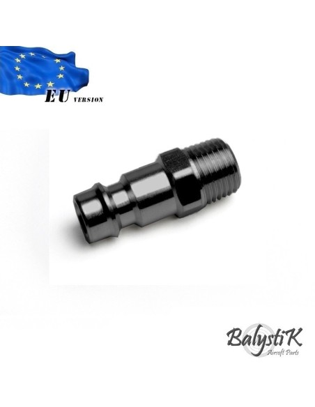 BalystiK valve coupleur male EU avec entrée male 1/8 NPT