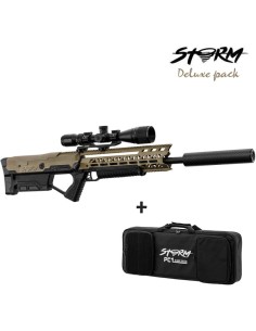 Pack PC1 STORM Pneumatique TAN DELUXE avec housse silencieux et lunette