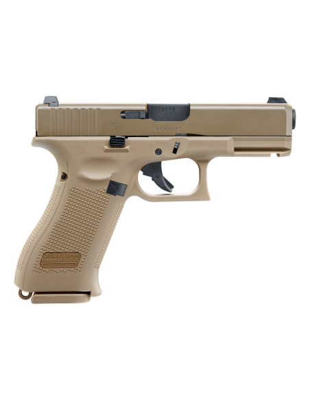 GLOCK G19X Coyote gaz 6mm 1joule 2.6459
