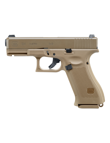 GLOCK G19X Coyote gaz 6mm 1joule 2.6459