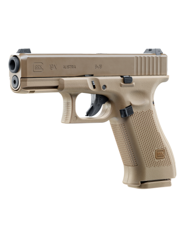 GLOCK G19X Coyote gaz 6mm 1joule 2.6459