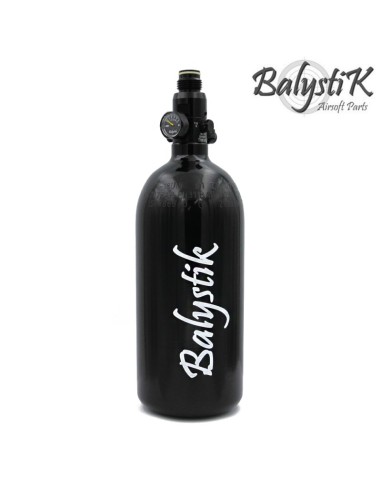 BALYSTIK Bouteille AIR 0.8L alu 3000psi + preset pour HPA ou paintball