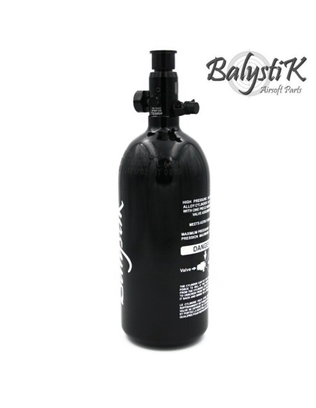 BALYSTIK Bouteille AIR 0.8L alu 3000psi + preset pour HPA ou paintball