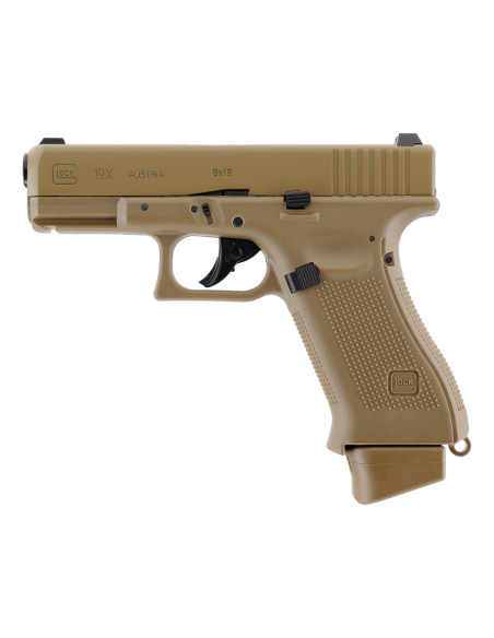 GLOCK G19X Coyote CO2 6mm 1.6joules 2.6435