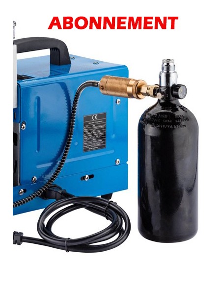 remplissage bouteille HPA (0.8l max)