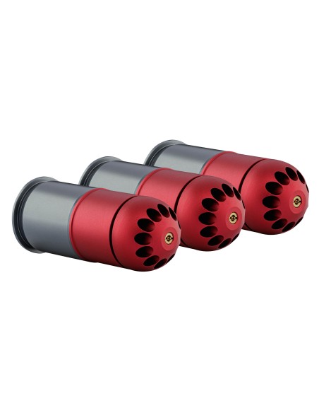 Pack de 3 grenades gaz 96 bbs m203 de marque Nuprol