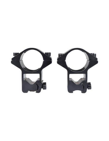 lot 2 anneaux haut 11mm 25.4mm pour lunettes - JS-tactical