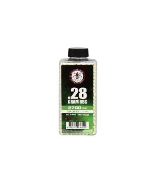 pot 2700 bb's 0.28g tracantes jaune tracer g&g g-07-268 G&G Armament – Répliques et accessoires airsoft