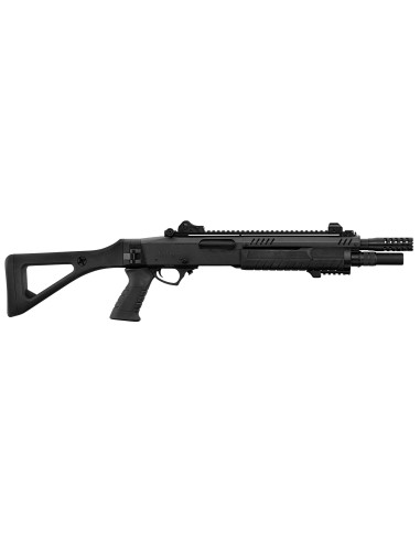 fusil à pompe FABARM STF12 Compact avec crosse noir Gaz