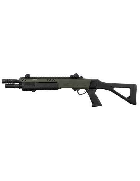 fusil à pompe FABARM STF12 Compact avec crosse OD GREEN Gaz