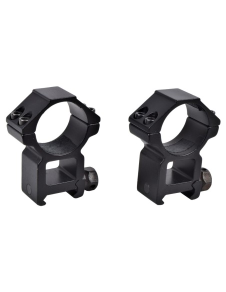lot de 2 anneaux haut diam 30mm pour rail 21mm JS-tactical