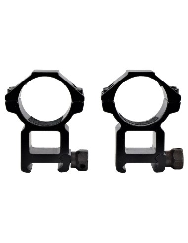 lot de 2 anneaux haut diam 30mm pour rail 21mm JS-tactical