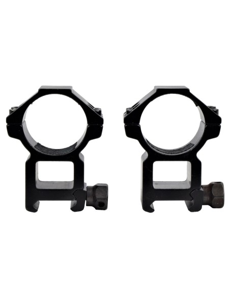 lot de 2 anneaux haut diam 30mm pour rail 21mm JS-tactical