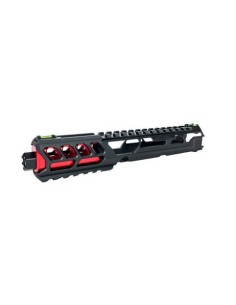 culasse AAP01 FUKU-2 CNC noire et rouge long cutout CTM