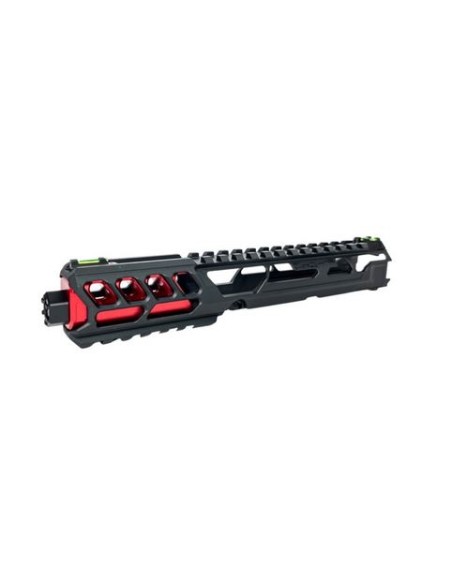 culasse AAP01 FUKU-2 CNC noire et rouge long cutout CTM