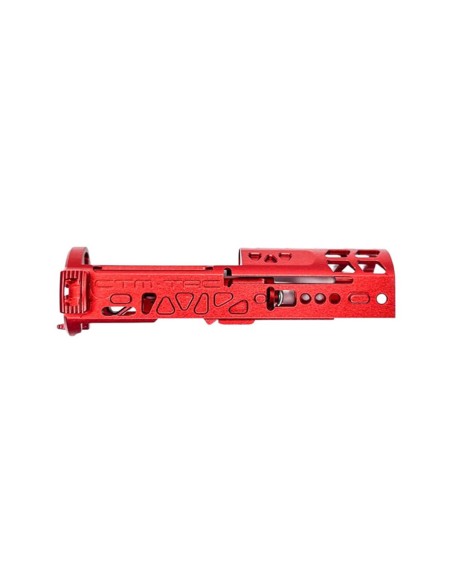 cage nozzle rouge alu 7075 avec selecteur AAP01 AAP-01