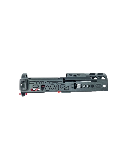 cage nozzle Noire alu 7075 avec selecteur AAP01 AAP-01 CTM CTM airsoft