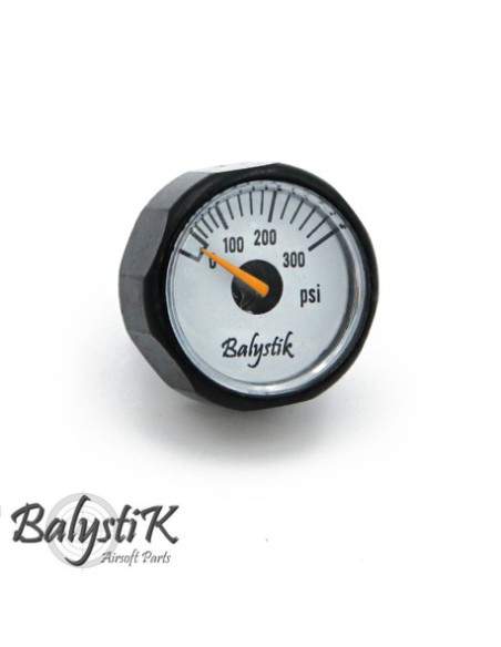 Balystik manomètre 300 psi pour régulateur HPA