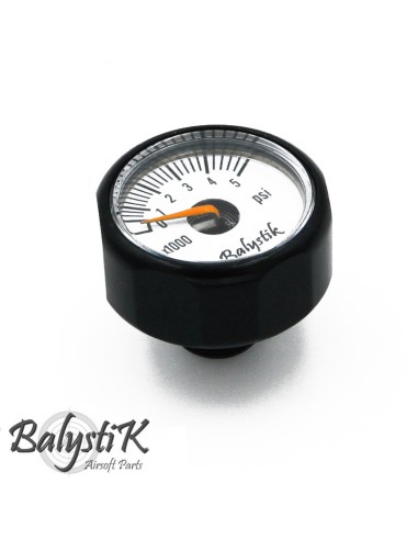Balystik manomètre 5000 psi pour bouteille HPA