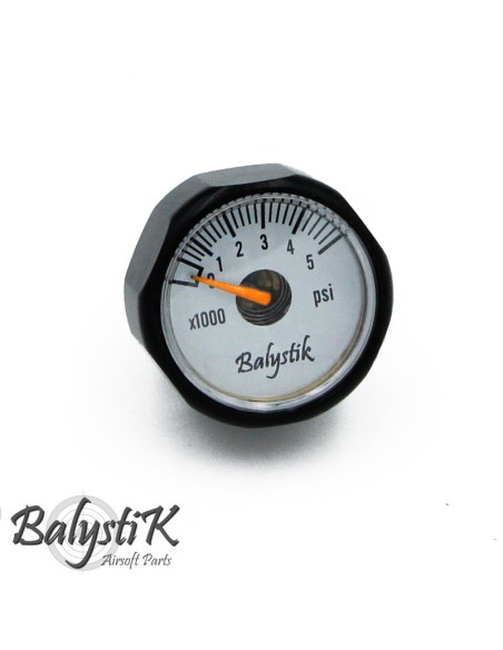 Balystik manomètre 5000 psi pour bouteille HPA