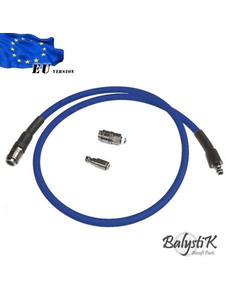 Flexible BLEU balystik deluxe pour regulateur hpa eu + adaptateur balystik