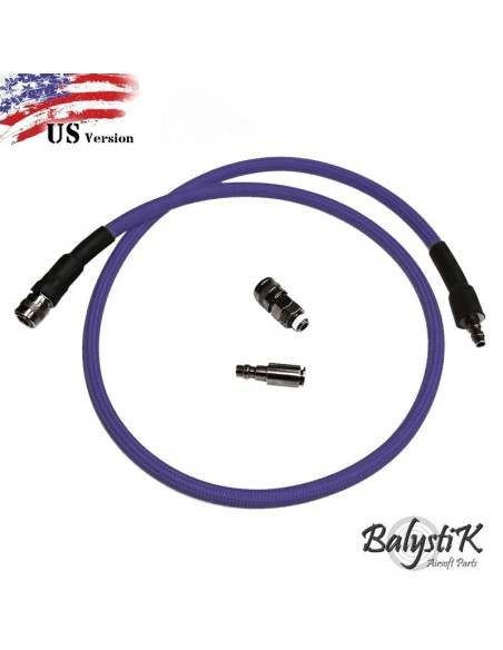 flexible VIOLET balystik deluxe pour regulateur hpa US + embouts