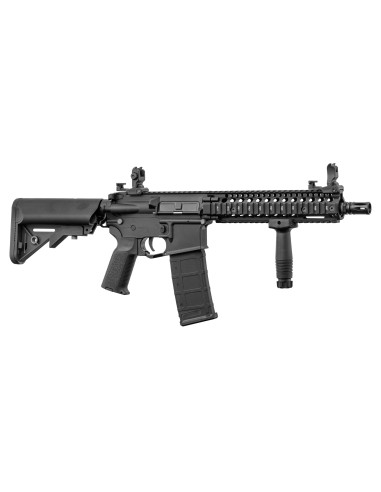 Pack Réplique AEG LT-18 GEN2 MK18 NOIR 1j et batterie et chargeur lancer tactical
