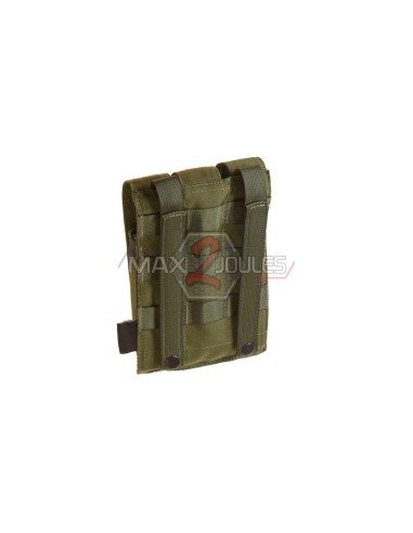 poche porte chargeur mp5 mp9 arp9 od molle 3 emplacements invader gear