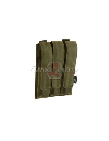 poche porte chargeur mp5 mp9 arp9 od molle 3 emplacements invader gear