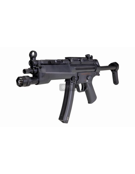 Replique MP5 AEG VIRTUS IV avec lampe SECUTOR