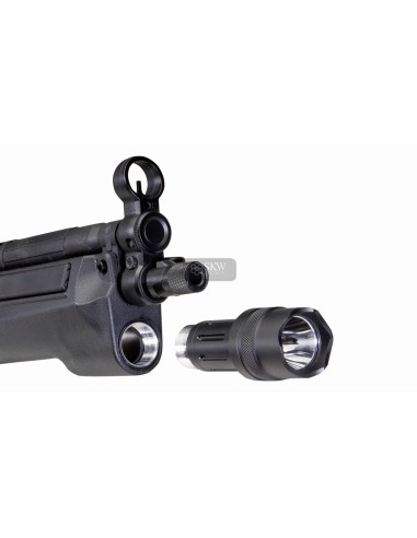 Replique MP5 AEG VIRTUS IV avec lampe SECUTOR