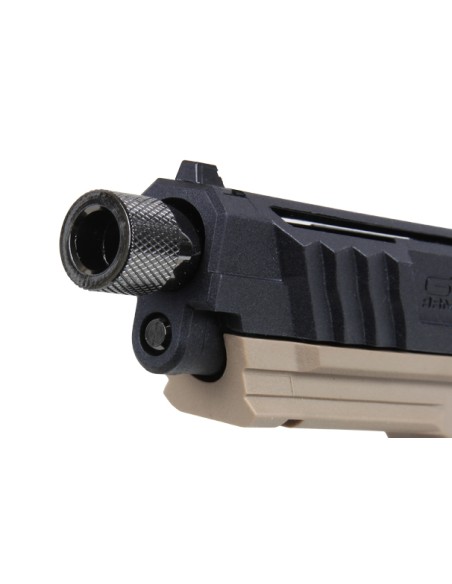 PA GTP9 noir et desert metal gbb g&g canon avec filetage