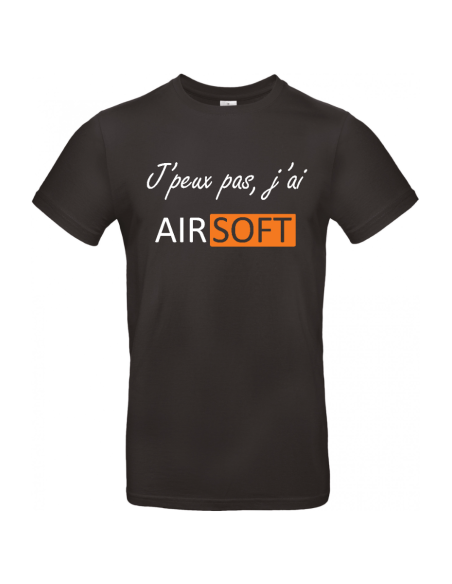 Tshirt T-shirt j'peux pas j ai airsoft