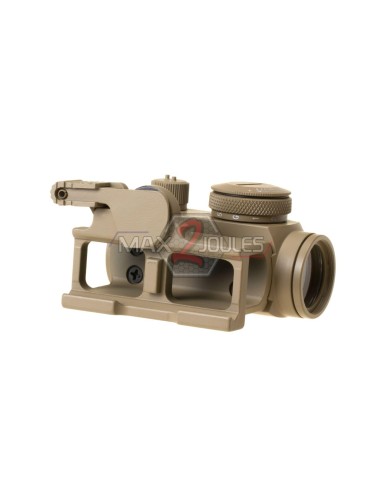 Kit red dot T1 demontage rapide TAN element avec rehausse