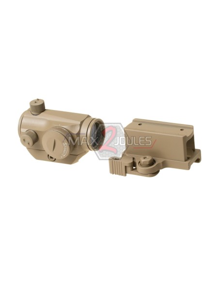 Kit red dot T1 demontage rapide TAN element avec rehausse