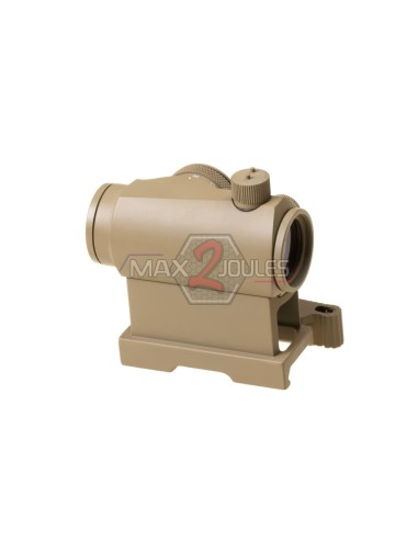 Kit red dot T1 demontage rapide TAN element avec rehausse Aim-O